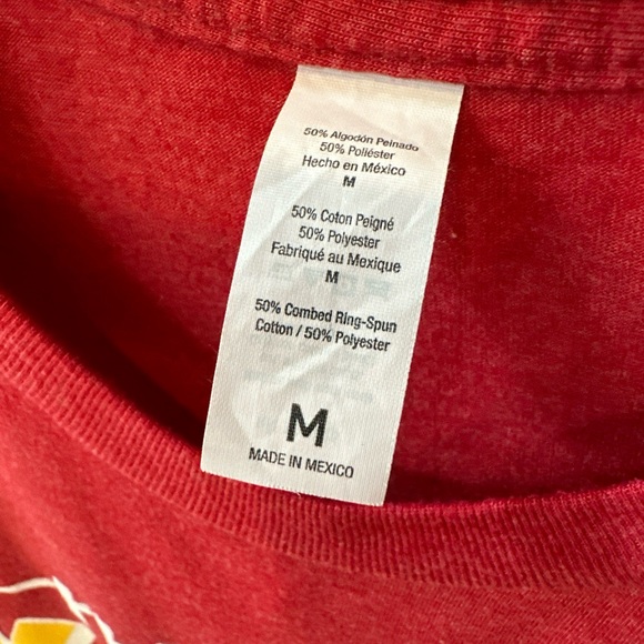 NFL KC Chiefs Travis Kelsey #87 T-Shirt Red Size Medium Short Sleeve Unisex - Picture 4 of 5